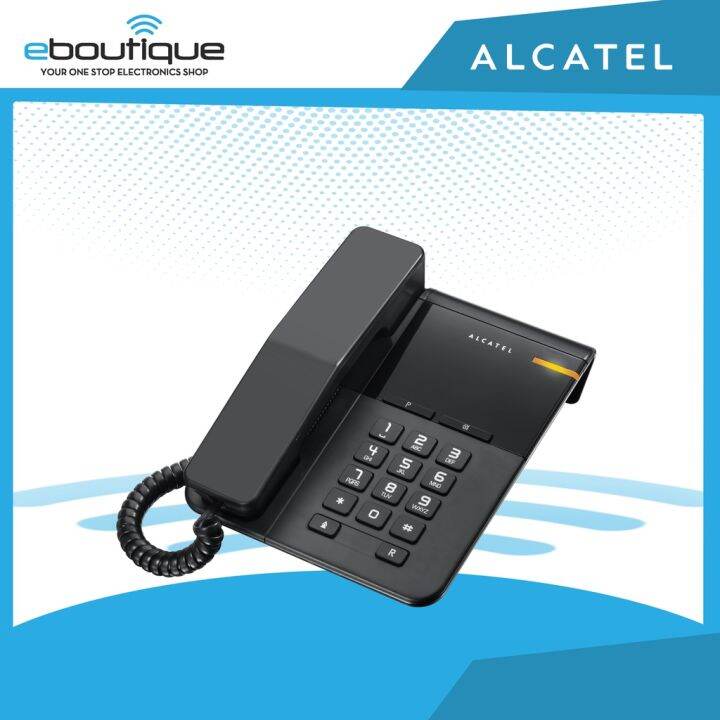 Alcatel Basic Desk Phone Home Office Desktop Fixed Landline Telephone ...