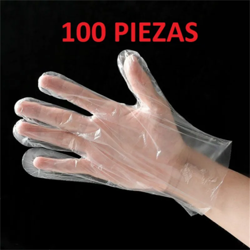 Clear thin plastic best sale gloves