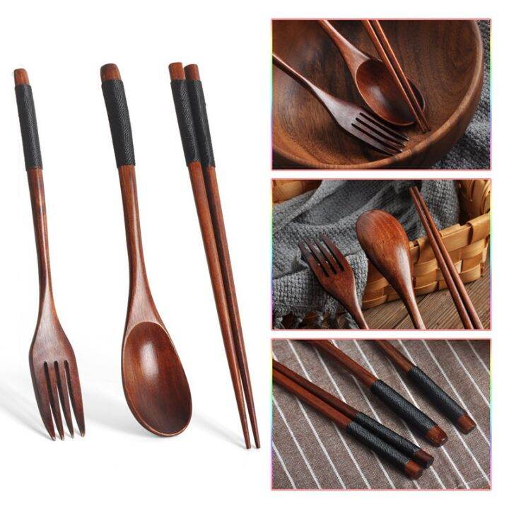 wooden-flatware-set-wooden-portable-set-chopsticks-spoon-fork-tableware-dinnerware-with-black-twining-thread