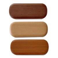 Portable Glasses Case Hard Wooden Grain Spectacle Frame Box Reading Glasses Sunglasses Holder Storage Case