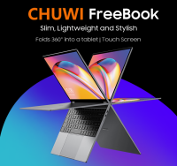 CHUWI FreeBook แล็ปท็อป13.5 [รับประกัน1ปี] ชิป8G + 256G/ 10nm/หน้าจอ2K ที่สามารถสัมผัสได้/หมุนหน้าจอ360/แล็ปท็อปการเรียนรู้สำนักงาน/กรอบแคบ/พกพา/สร้าง-ระบบ Win11/Wifi บลูทูธ