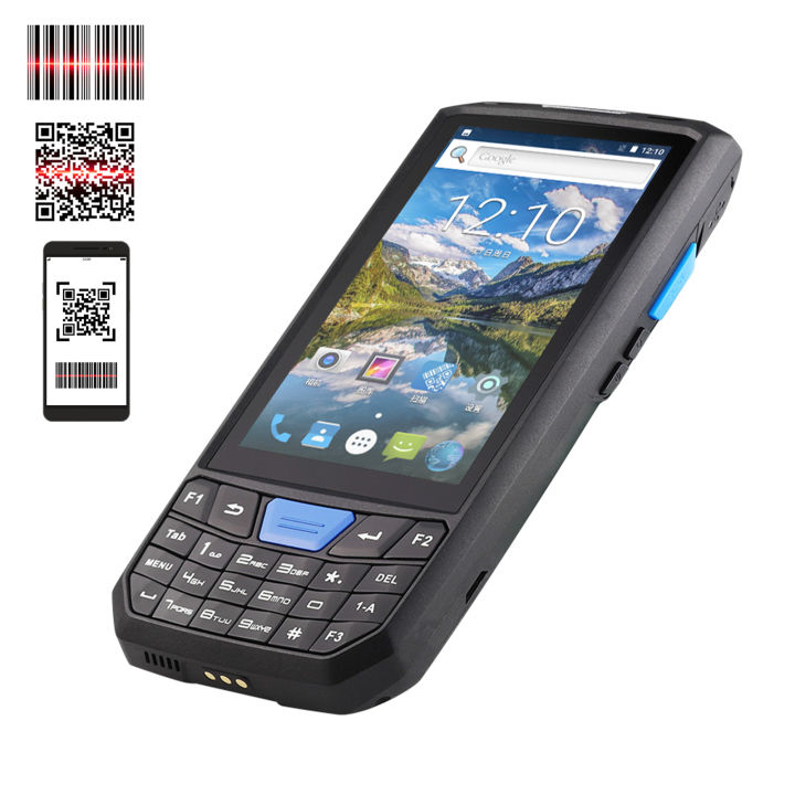 android-8-1-pda-handheld-pos-terminal-honey-well-1d-2d-qr-barcode-scanner-data-collector-inventory-machine-4g-wifi-bt-mobile-computer-with-4-5-inch-touchscreen-8mp-camera-gps-for-warehouse-inventory-l