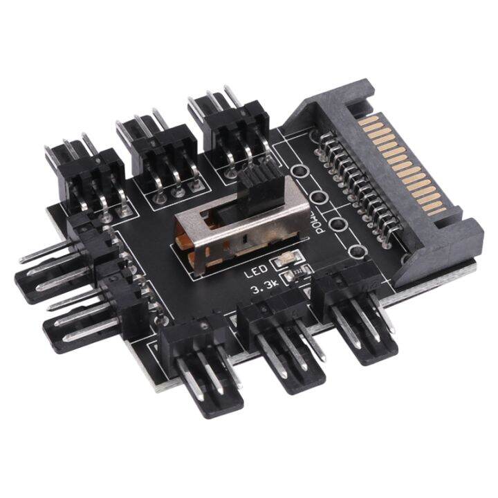 multi-way-splitter-cooler-cooling-fan-hub-pc-computer-sata-1-to-8-3pin-12v-power-socket-pcb-adapter-xxm8