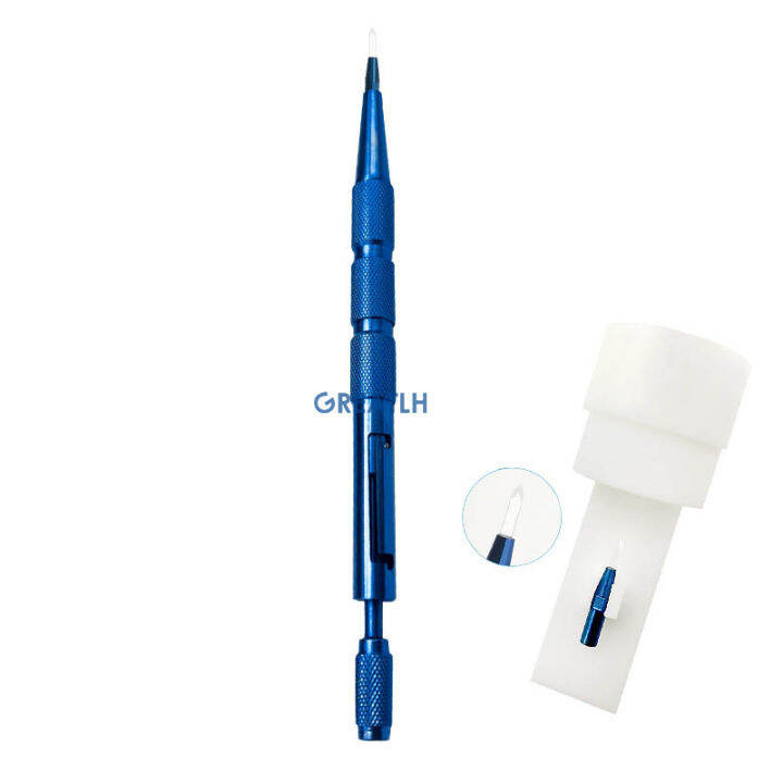 ophthalmic ophthalmic Sapphire Blade Straight Double Lancet Blades