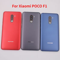 ฝาหลังเดิมสำหรับ Xiaomi Poco F1เคสประตูด้านหลังพร้อมปุ่มปรับระดับเสียง