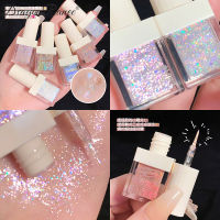 DragonRanee อายแชโดว์เหลว Glitter Sequins Pearly Lying Silkworm Highlight Diamond Sparkling Shiny Eye Shadow