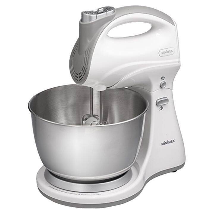 มีประกัน-minimex-มินิเมกซ์-hand-mixer-เครื่องผสมอาหารมือถือพร้อมโถ-รุ่น-mhm2-st