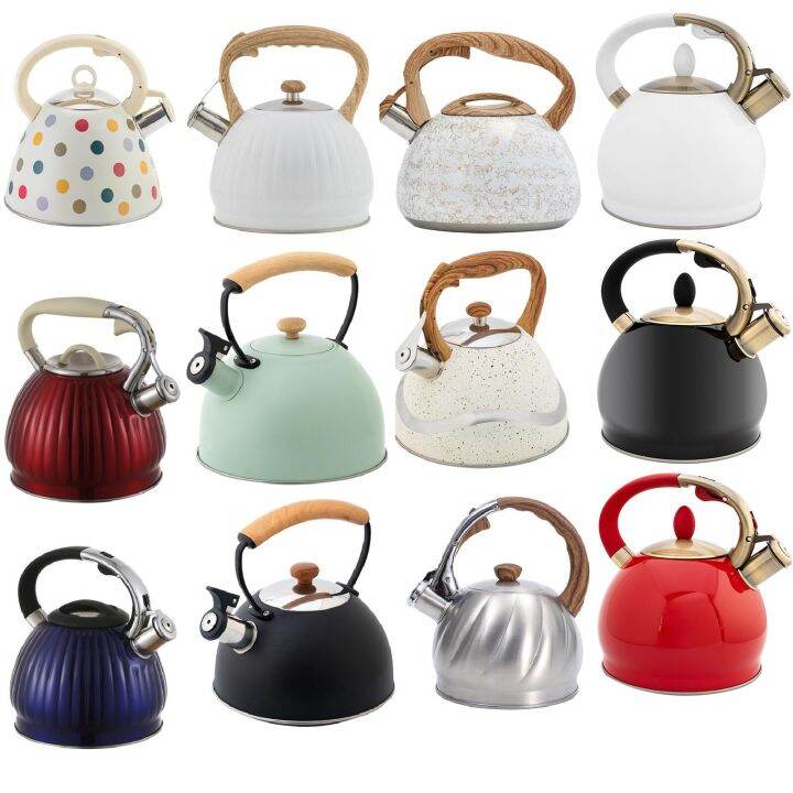 New 3.5L Whistling Kettle For Gas Stove Induction Cooker Stainless