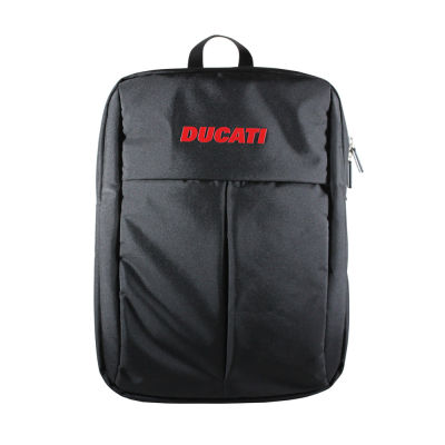 DUCATI กระเป๋าเป้สะพายหลังใส่โน๊ตบุ๊คได้ขนาด 41x30x10 cm.DCT49 163 สีดำ