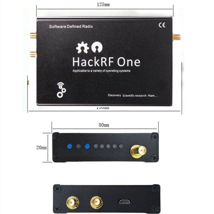 2021-hackrf-one-usb-แพลตฟอร์ม-sdr-ซอฟต์แวร์วิทยุที่กำหนด1mhz-ถึง6ghz-บอร์ดสาธิต-tcxo-เคสโลหะ-antena