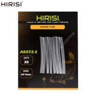 Hirisi 20pcs ปลาคาร์พตกปลาความร้อนหดหลอด Rigs หลอดหดขนาด 1 มม.2 มม.3 มม.อุปกรณ์ตกปลา TERMINAL Tackle-hjgytyuuiytt