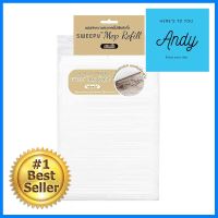 รีฟิลแผ่นทำความสะอาดพื้นชนิดแห้ง SWEEPY 30 แผ่น สีขาวREFILL DRY SHEET MOP SWEEPY 30 SHEET WHITE **ใครยังไม่ลอง ถือว่าพลาดมาก**