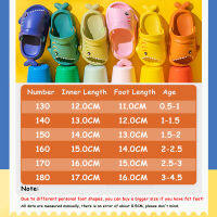 Kids Cute Shark Sandals Non-Slip Cartoon Summer Beach Slippers Colorful Soft Bottom Hole Shoes