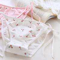 Girl Loli Lingerie Kawaii Bow Tie DIY Women For Seamless Cherry Underwear 39;s Women Panties Bandage