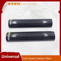 OTOM Motorcycle 50-58MM Front Fork Guard Carbon Fiber Adjustable Protection Cover Universal For KTM CRF YZF WR KXF SXF Dirt Bike