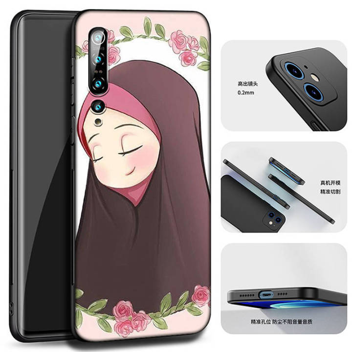 casing-หรับ-xiaomi-redmi-10c-10x-10-9c-nfc-9t-9a-9-prime-8a-8-7a-7-6-6a-5-plus-5a-pro-77mb-islamic-muslim-hijabi-girls-pattern-phone-เคสโทรศัพท์