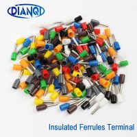 [HOT] Free shipping 100pcs /lot Insulated Ferrules Terminal Block Cord End Wire Connector Electrical Crimp Terminator