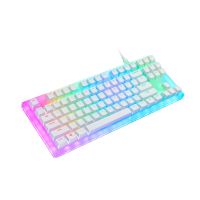 Womier 87 key K87 Mechanical Keyboard 80% 87 TKL PCB CASE hot swappable switch support lighting effects with RGB switch led