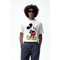 ✱✻ Zara เซตเสื้อแขนยาว แบรนด์เนม สําหรับผู้ชาย © เสื้อยืดแขนสั้น พิมพ์ลาย Disney Mickey Mouse 0962330 251