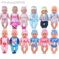 2022 New clothes Doll Jump Suits Fit For 43cm Baby Doll 17 Inch Reborn Baby Doll ClothesDoll accessories girls 39; birthday gift