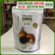 HCMTỏi đen Lý Sơn Dori - Loại ít tép - túi 200g