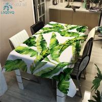 Xu Ai Monstera โต๊ะผ้าปูโต๊ะสี่เหลี่ยมสำหรับของตกแต่งงานแต่งงานรับประทานอาหาร