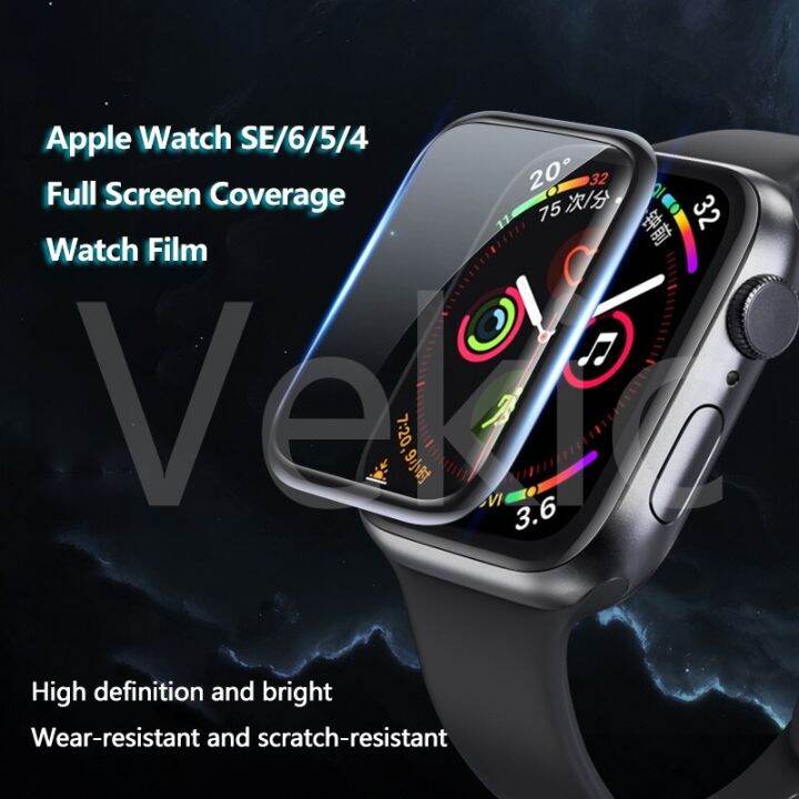 Apple Watch 6 / SE / 5 / 4 3D thermal bending full screen Protector film soft film Lazada PH