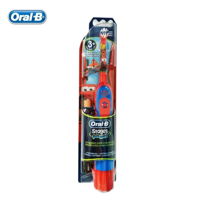 OralB Children's Battery Powered Electric Toothbrush Oral Dental Clean Waterproof Kids