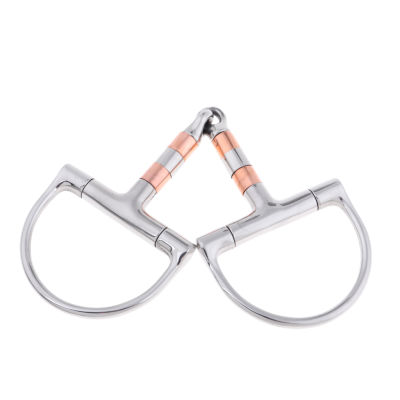 Draft Horse 5 Stainless Steel D-ring Snaffle Equestrian Equipment Supplies Horse Riding Gear