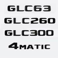 3D รถยนต์ ABS รถมีตัวอักษรโลโก้ Del Marchio Emblema Decalcomanie Autoadesivo สำหรับ Mercedes Benz Clasc GLC63 GLC260 GLC300 4 X253