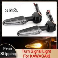 LED Turn Signal Light For KAWASAKI 1000R Z900RS Z800 Z750R Z650 Z300 VERSYS 1000 KLR 650 ER6N ZRX ZH2 Motorcycle Indicator Lamp