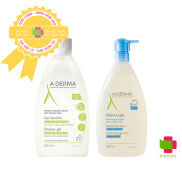 Sữa tắm Aderma Pháp 200ml 500ml 750ml giúp giảm mụn lưng v. lỗ chân lông
