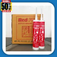 [ยกลัง] กาวซิลิโคน กาวอะคริลิค กาวอคิลิค Red Fox acrylic sealant กาวยาแนว แดปอะคริลิก อะคริลิค red fox 20 หลอด #กาว #เทปกาว #กาว3m #3m #กาว2หน้า #เทปกาว  #เทปกันลื่น  #เทปกาวกันน้ำ  #เทป