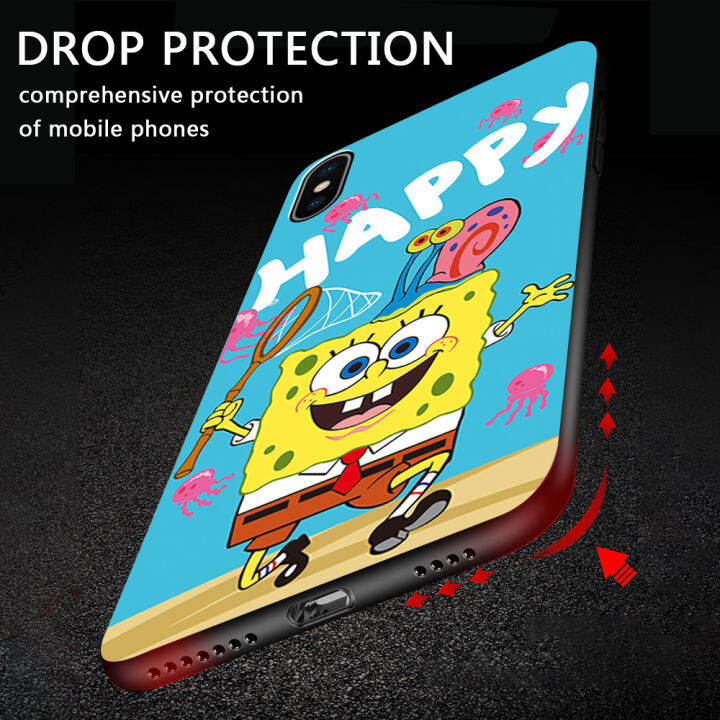 ggk-สำหรับ-oppo-a58-4g-แหวนใส่นิ้วสายคล้องการ์ตูน-spongebob-น่ารัก-squarepants-spong-bob-เคสใส่โทรศัพท์เคส-tpu-ซิลิโคนนิ่ม