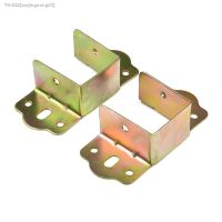 ❄♘ 2 Pcs Bed Rail Brackets Bed Hinge Iron Furniture Fixed Support Holder Bed Hardware Accessories For Household Decoration