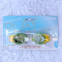 INTEX แว่นตาดำน้ำ สำหรับเด็ก Junior Goggles รุ่น 55601 (เหลือง-เขียว)