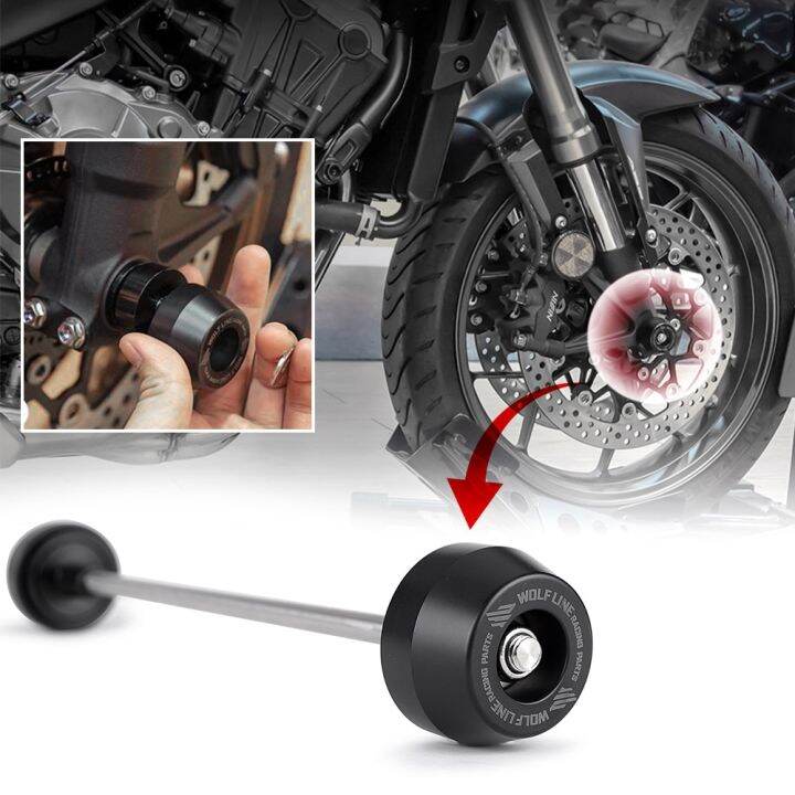 Traction Pads Honda CBR650F CB650F 2014- Clear R&G (EZRG339CL)