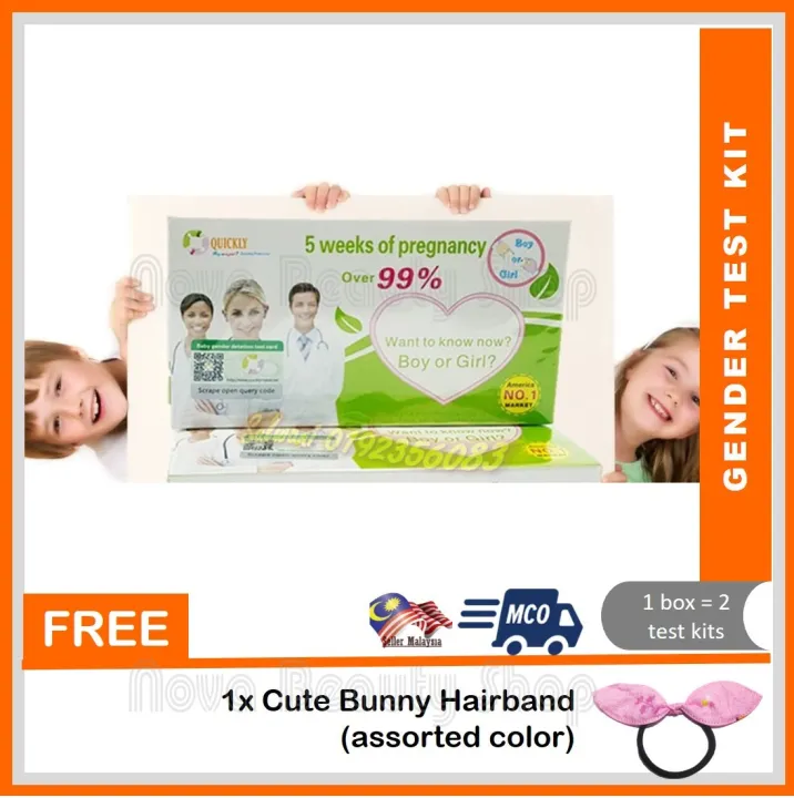 Gender Prediction Test Jantina bayi Ramalan Kit Ujian Alat Uji Jantina