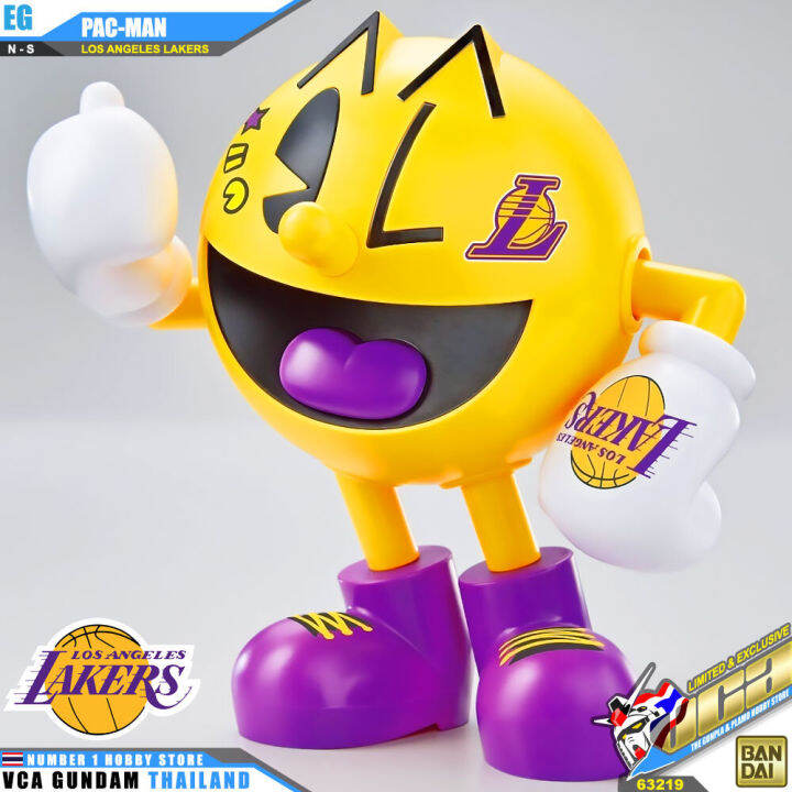 bandai-entry-grade-eg-pac-man-pac-man-los-angeles-lakers-nba-basketball-team-โมเดล-แพ็คแมน-vca-gundam