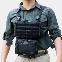 1000D Outdoor Tactical Vest Military Bag CS Wargame Chest Rig Airsoft Magazine Holster Molle System Men Nylon Backpack EDC X623D