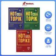 Combo Hot Topik II, Luyện Thi Thử Tiếng Hàn, Đầy Đủ Kỹ Năng, Đi Kèm Đáp Án