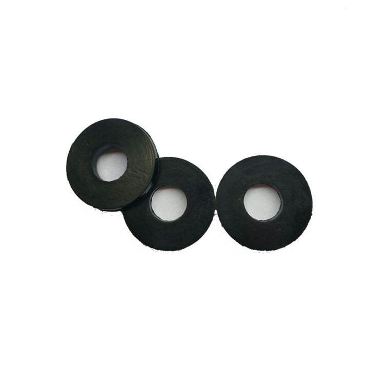 10pcs-flat-gaskets-inner-dia-4mm-30mm-nbr-rubber-o-rings-anti-oil-seal-washers-black