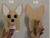 ZZOOI K1MF Corgi Dog Glasses Stand Christmas Gift Wooden Spectacle Holder Eyeglass Display