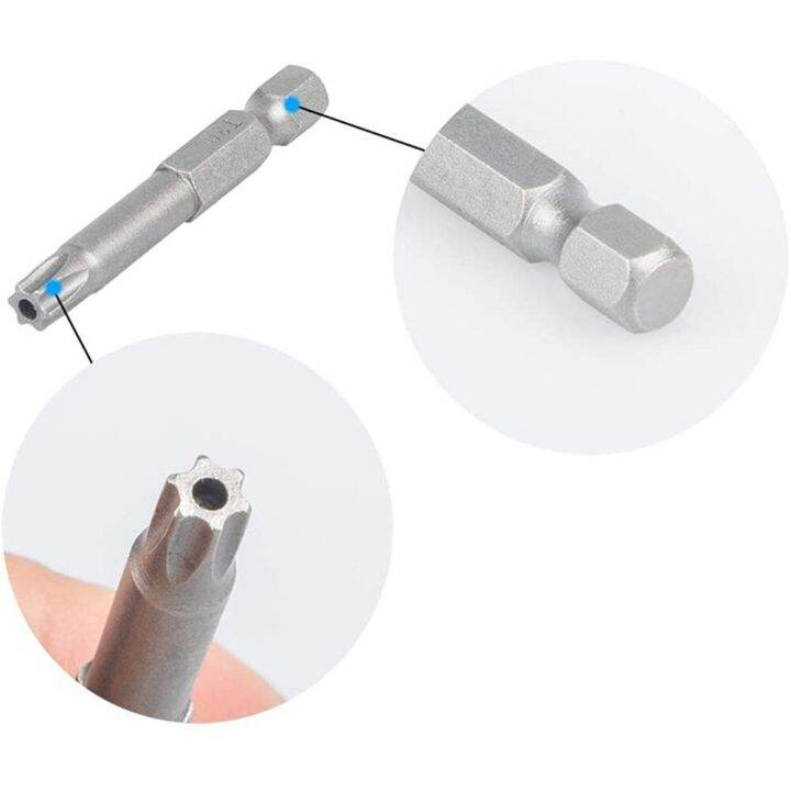 13ชิ้นชุดบิตไขควงหกแฉก-t5-t40ไขควง50มม-1-4-น๊อตหัวหกเหลี่ยมมือจับเครื่องมือสว่านไฟฟ้านิวเมติก