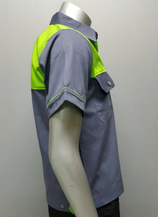 เสื้อทำงานช่าง-เสื้อช็อป-ยูนิฟอร์มพนักงาน-size-2xl