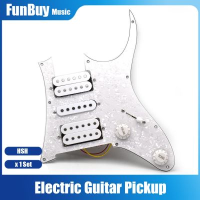 ‘【；】 Electric Guitar Pickup HSH Humbucker Guitar Pickups Prewired Pickguard Guitar Pickup For Electric Guitar