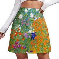 【CC】☃❣☼  Garden by Gustav Klimt Floral Skirt Korean skirts