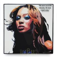 Beyonce Knowles บียอนเซ่ โนวส์ นักร้อง นักแต่งเพลง Billboard รูปภาพ​ติดผนัง pop art พร้อมกรอบและที่แขวน กรอบรูป แต่งบ้าน ของขวัญ โปสเตอร์