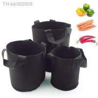 ☊♨❄ 2/3/6 Tall Gallon garden pots planters grow bags nursery plant pots fabric vegetable for jardim nursery growing supplies tools