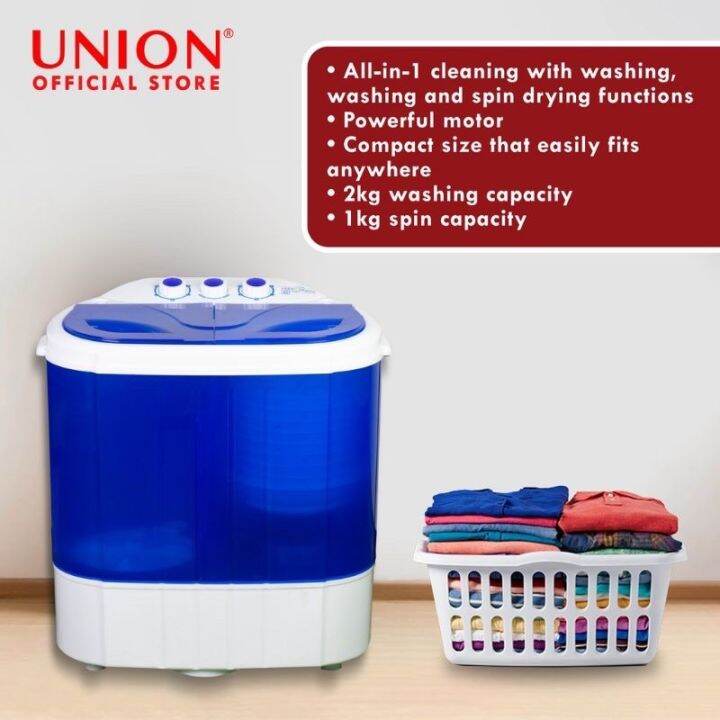 UNION MINI WASHING 2KG Lazada PH